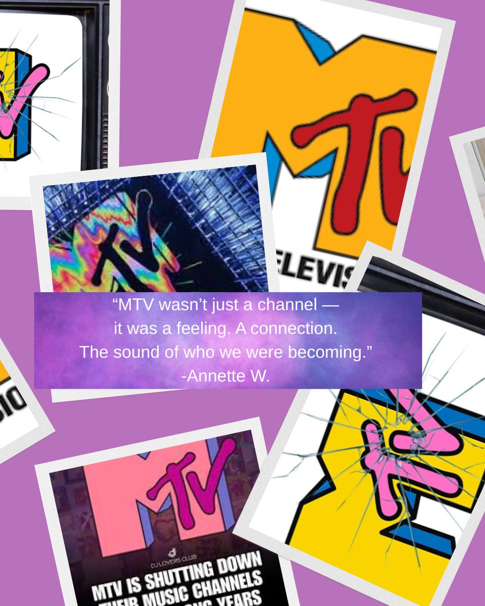 Paramount Global just announced that MTV 80s, MTV 90s, MTV Live &amp; more will shut down by Dec 31, 2025.
I grew up with MTV — the music videos, the background noise of my life. Even as a mom, I found myself explaining to my kids what it used to be.
What’s your favorite #MTV memory?