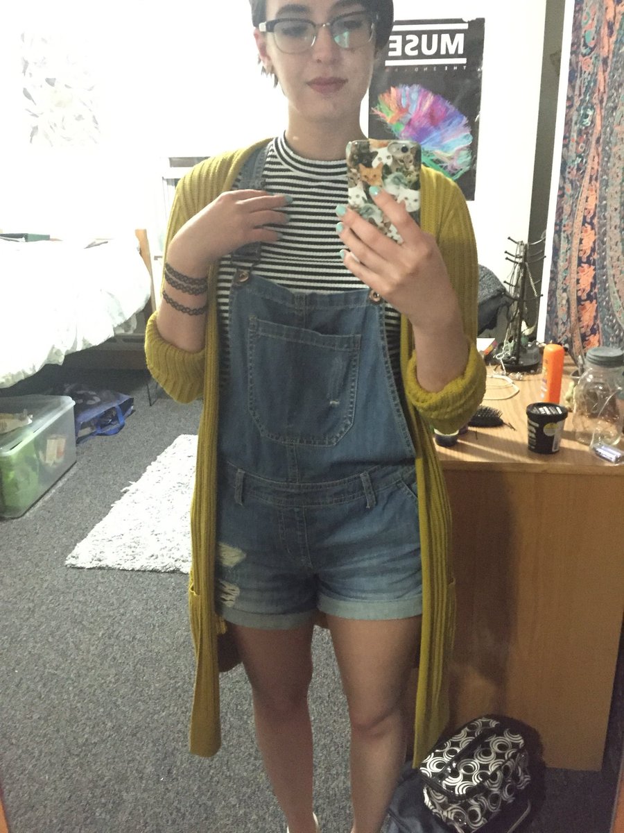 turnipcore's tweet image. It was me and my weird little pixie cut against the world (and undiagnosed depression)