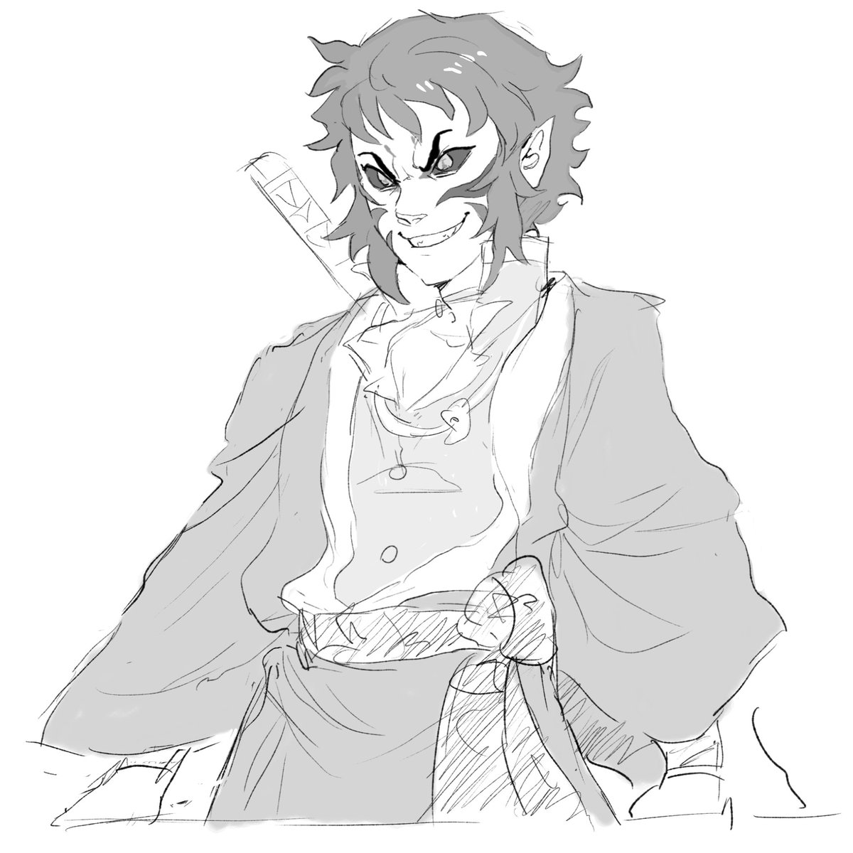 I doodled kaigaku for funsies