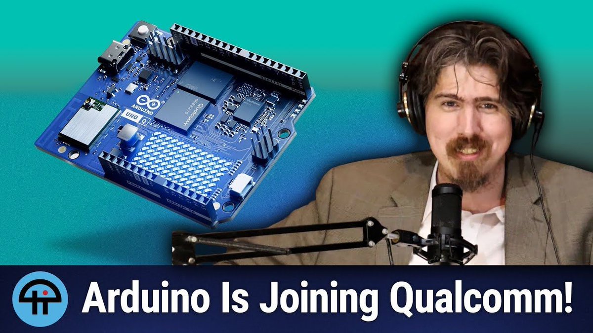 Qualcomm’s acquisition of Arduino has the open hardware world buzzing 🧩 The Untitled Linux Show crew breaks down what it means for developers, makers, and the spirit of open source.
🎥 youtu.be/DZTNqTWTemw
🎧 twit.tv/shows/untitled…