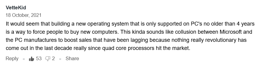 This is a scam that I would love the <a href="/FTC/">FTC</a> (yeah, I know they're closed because of shutdown BS...F the consumers, right?) <a href="/Microsoft/">Microsoft</a>, eat a huge chunk of FU. Too bad, our "representatives" are too busy having a dick waving match to actually REPRESENT their constituents. #Windows10