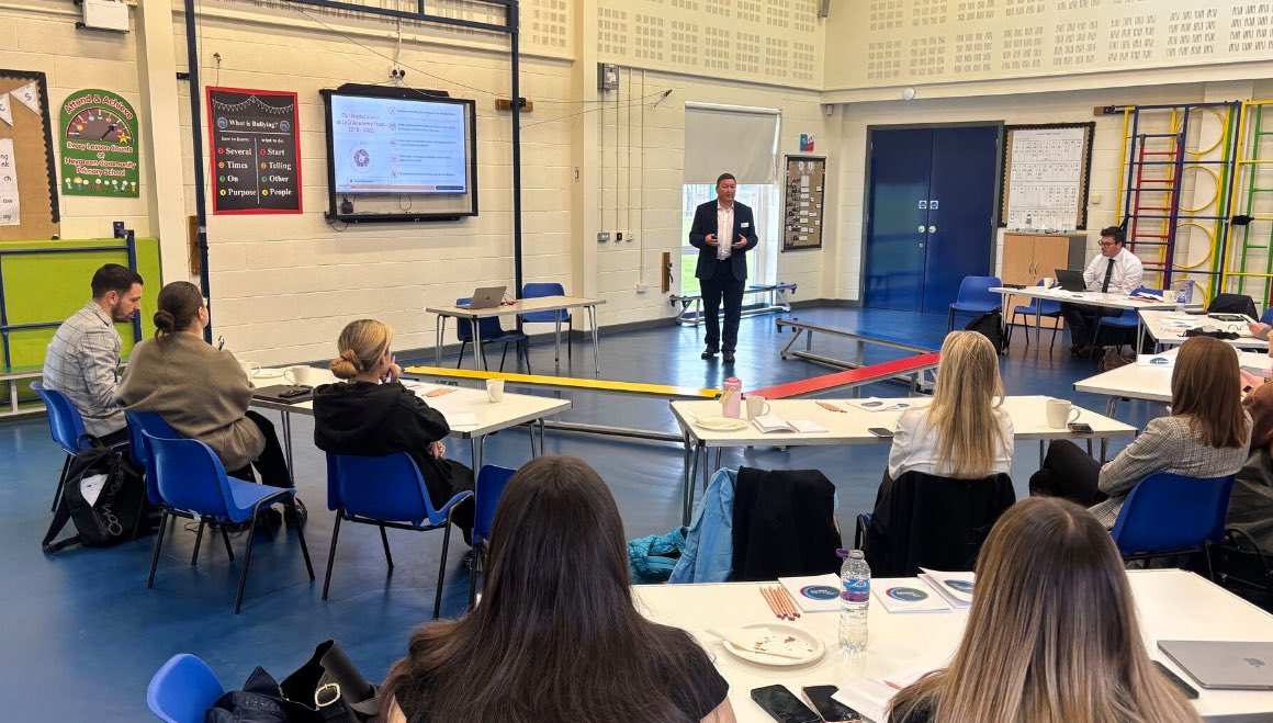 PhillipHedger's tweet image. An inspiring day at @hgprimary for the Liverpool EdTech Hubs Study Tour. Huge thanks to Phil Moss for sharing a compelling vision for an inclusive education, brought to life in visits to lessons in KS1 & KS2. Proud to share our digital vision at @LEOacademies as part of the day.