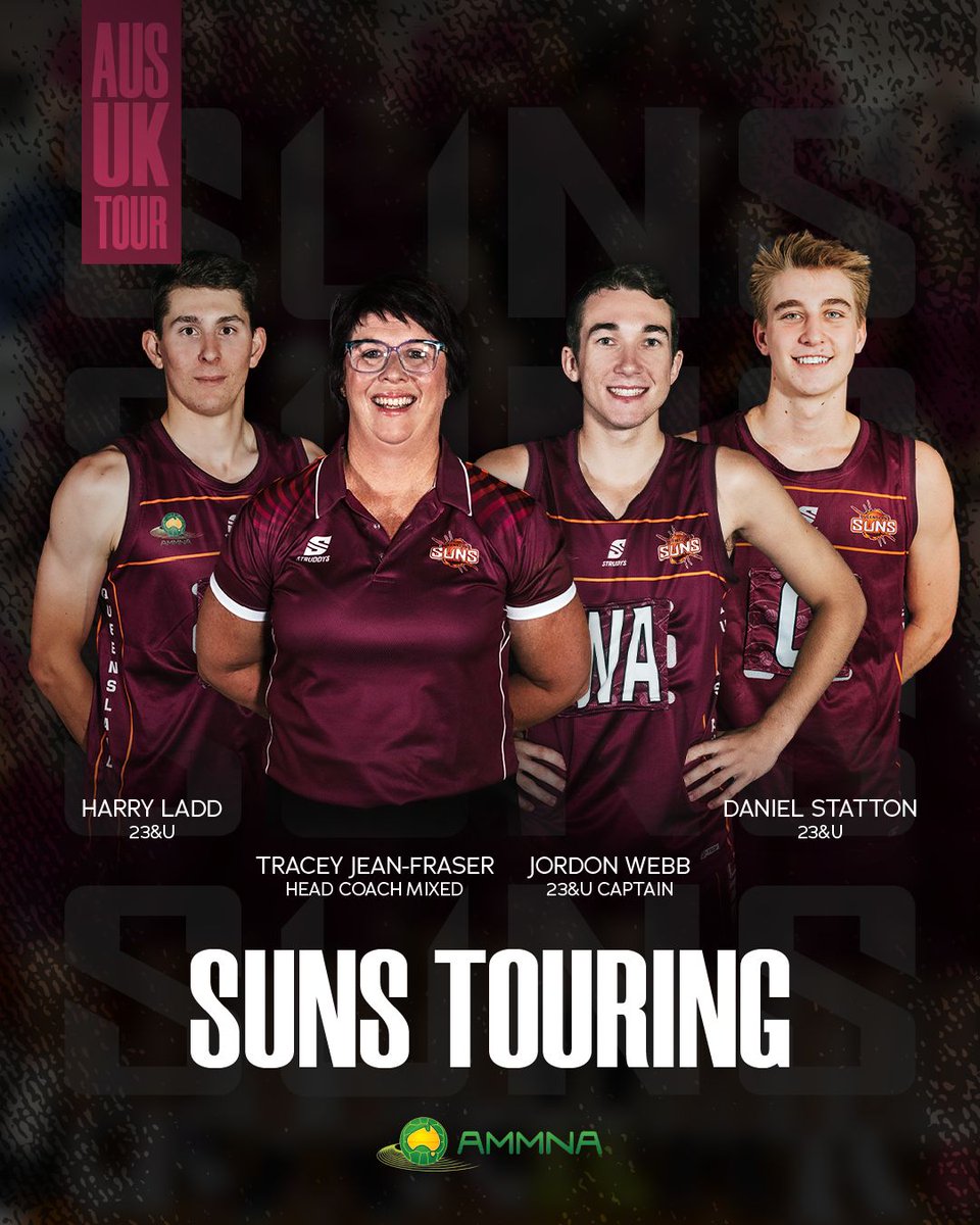 Nothing beats a AUS tour holiday ✈️ Good luck to our outstanding athletes and coach on their UK tour 🇦🇺🇬🇧 

Game Times: facebook.com/share/p/17boM7… 
Watch Live: youtube.com/@englandmmna/s…