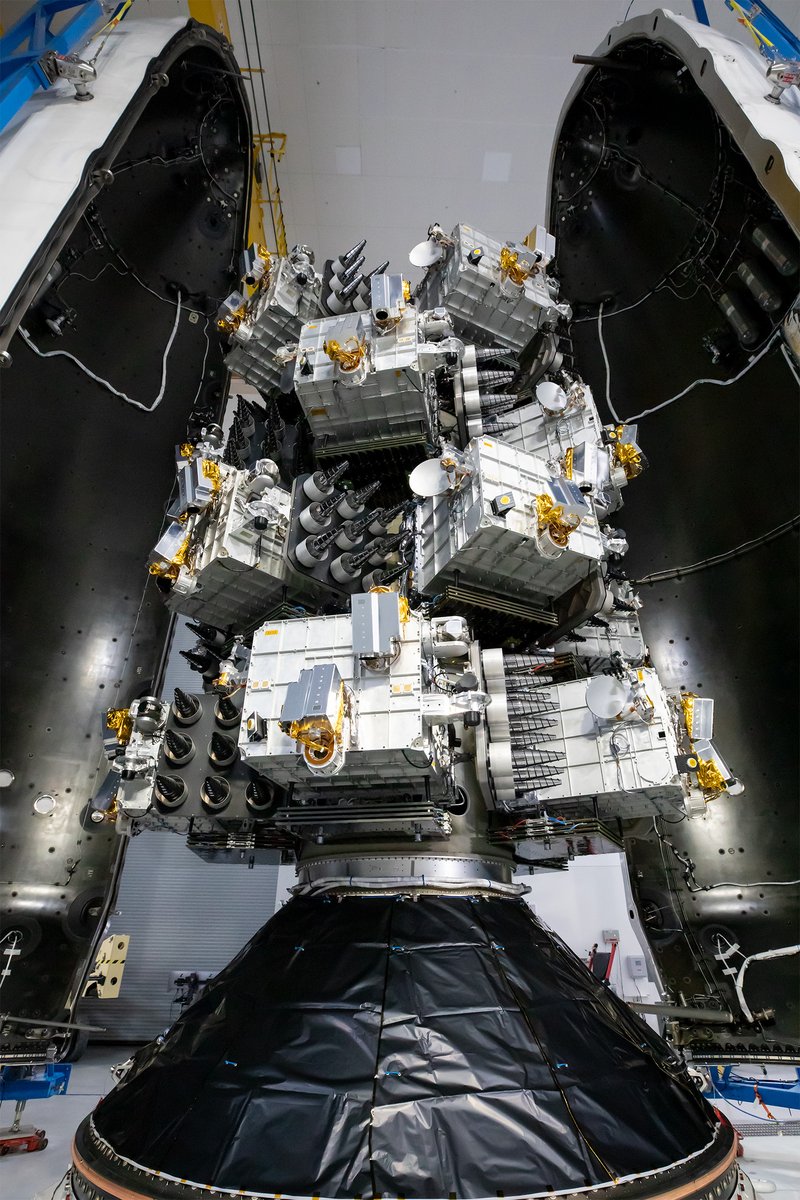 SpaceX's tweet photo. All systems are looking good, and weather is trending favorably for today’s launch of @SemperCitiusSDA’s second Tranche 1 Transport mission from California. Propellant load is underway → https://t.co/FEioE0pPqc https://t.co/GRLOLIg6VM