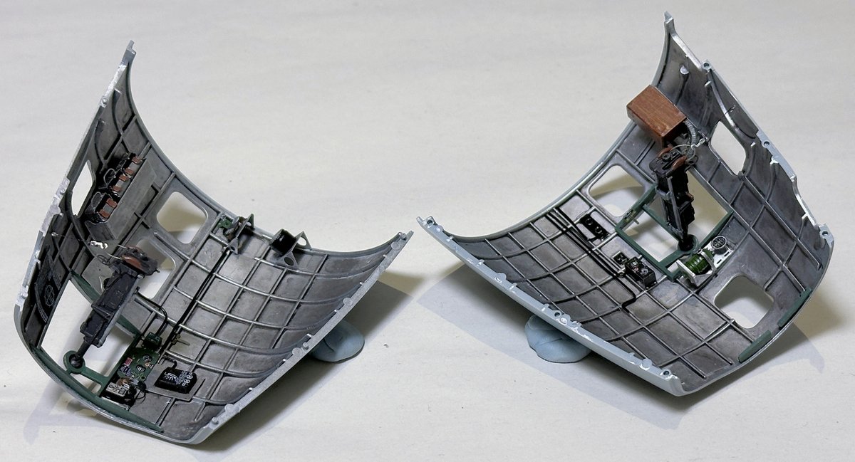 BoweModels's tweet image. Nose walls decorated. #HKB17F