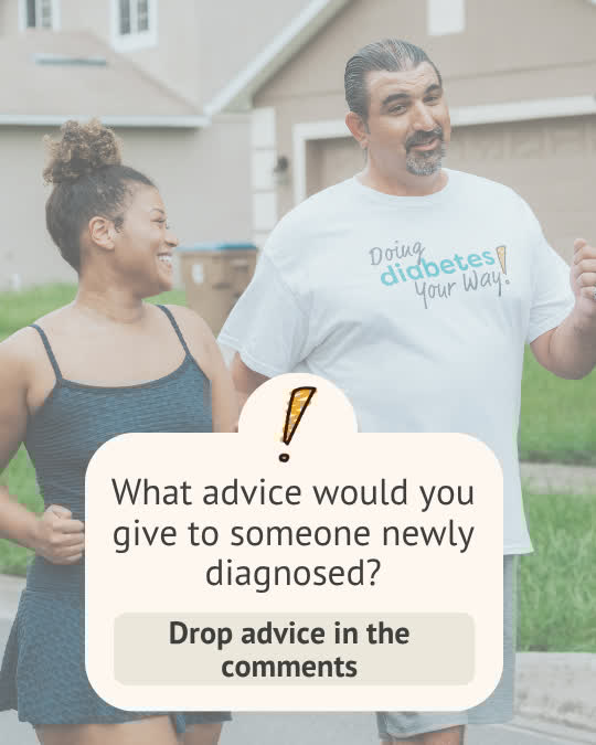 Everyone has wisdom to share — what's one piece of advice you'd give to someone newly diagnosed with diabetes this fall? 🍂

Drop it in the comments — your words may be the encouragement someone else needs.

#DiabetesCommunity #DoingDiabetesYourWay #DiabetesSupport
