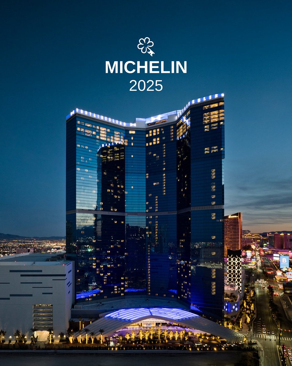 fblasvegas's tweet photo. Fontainebleau Las Vegas is proud to be the only resort and casino honored with the prestigious One-Key Michelin award. https://t.co/YvLtE8WILO