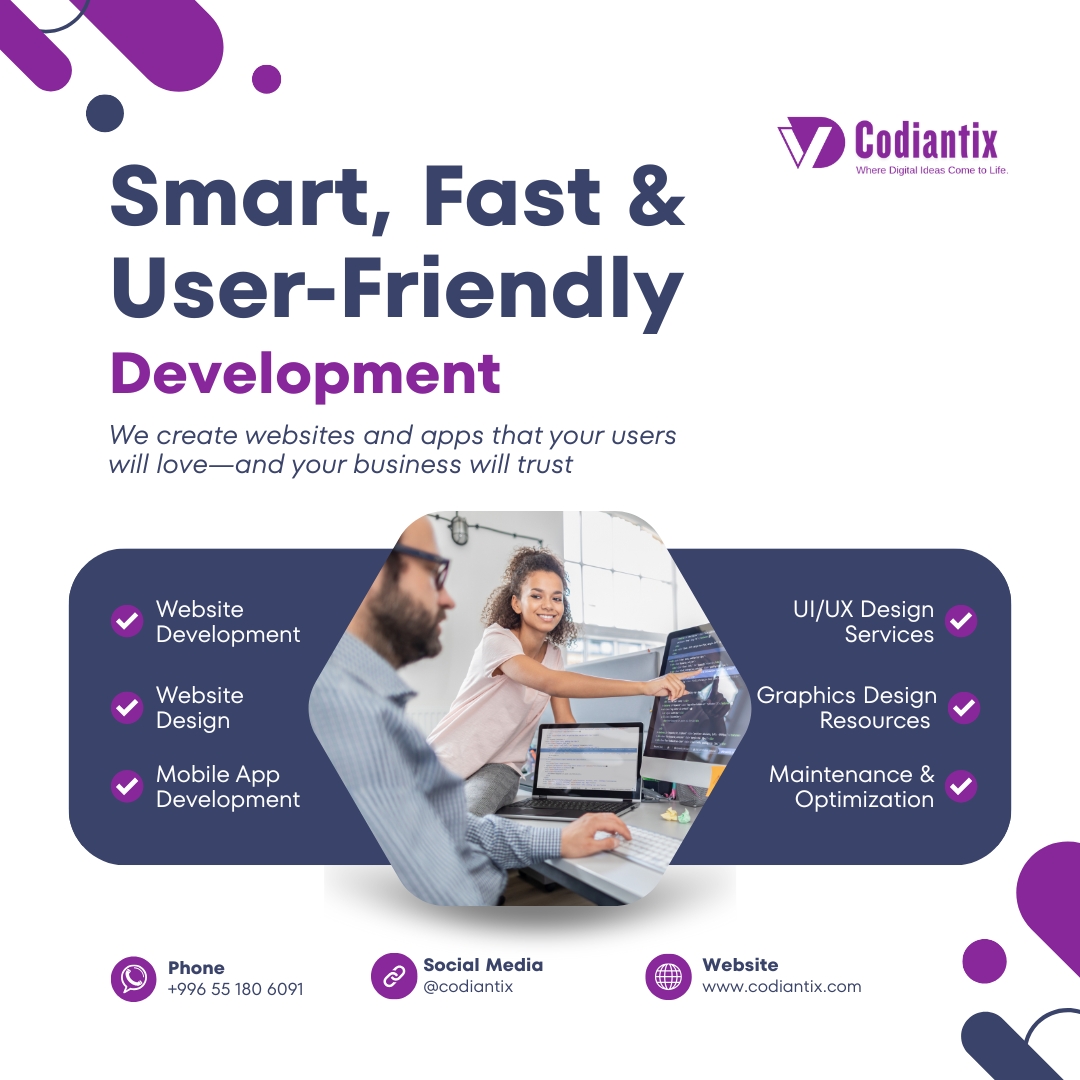 codiantix's tweet image. 🚀 Build. Design. Scale.|
At Codiantix, we craft smart, fast & user-friendly web and app solutions — tailored to your business.
#WebDevelopment #AppDesign #UIUX #DigitalAgency #Codiantix #Innovation #TechSolutions #fypシ #viral2025