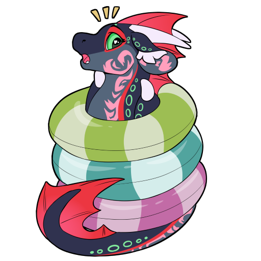 Telegram sticker done for Squeak