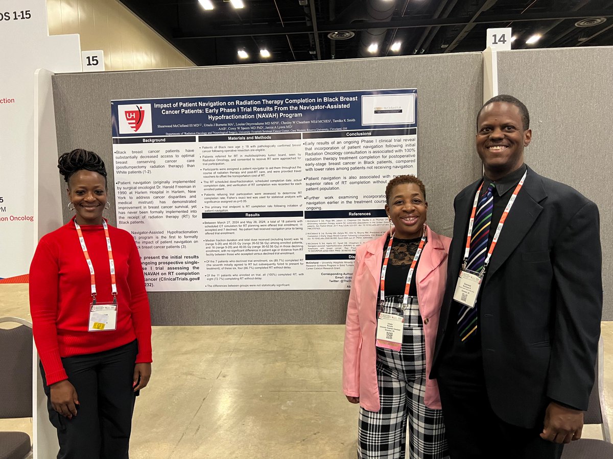 TheDrWood's tweet photo. Congratulations to the #NAVAH team, particularly to Ursula Burnette (@UBurnette66074) & Dr. Louisa Onyewadume of @DukeRadOnc, on publishing the first prospective evidence confirming #PatientNavigation improves #RadOnc tx completion rates in #BreastCancer!
https://t.co/ADAh1ii9Ka https://t.co/fkNdHf6FhP