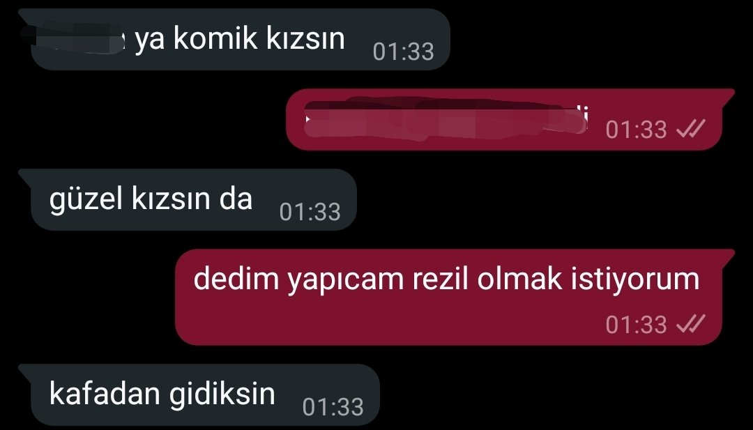 benim ilk üç özellik