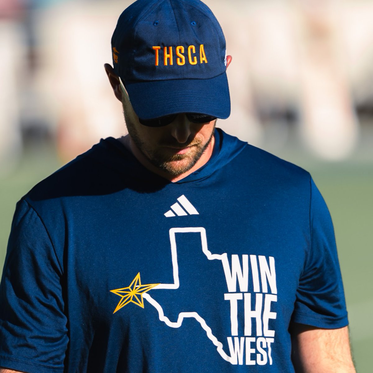 UTEPFB's tweet image. Our coaches showing support to Texas High School Coaches Association.
#PicksUp | #WinTheWest