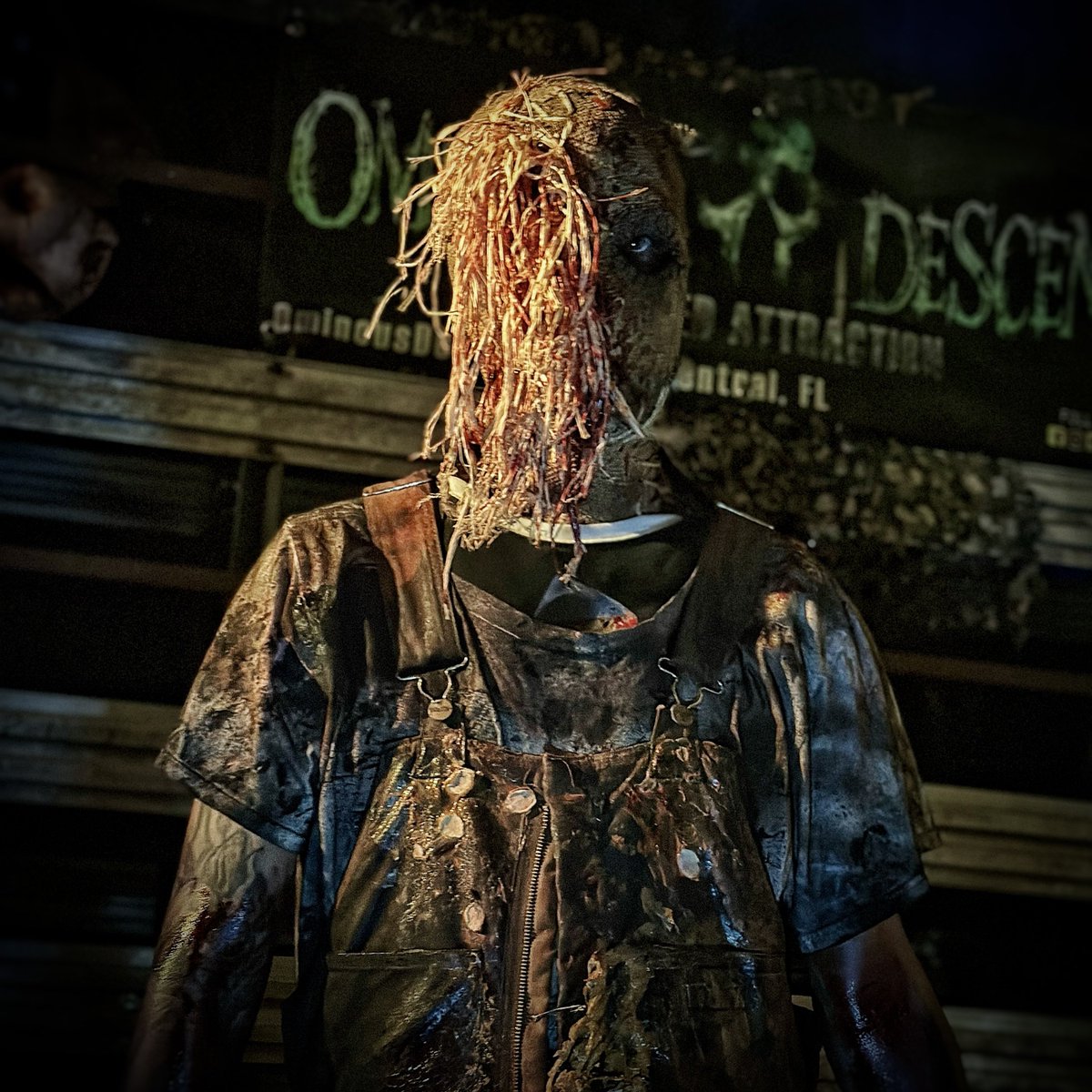 TuckBeck's tweet photo. Get ready to descend into madness at one of Florida’s best Haunted Attractions… Welcome, to Ominous Descent! Do you have what it takes to get out of @OminousDescent alive? 🖤
.
#HalloweenBlogger #OminousDescent
#OminousDescentHauntedAttraction
#OrlandoFlorida #Halloween 🎃 https://t.co/U9R1MRwGTd