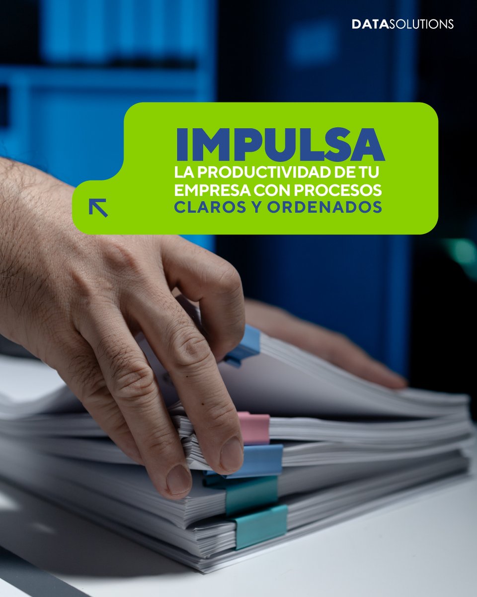 DatasolutionsSA's tweet image. 🚀✨La gestión documental inteligente es el aliado que tu negocio necesita para crecer con claridad y orden. 📂
#DataSolutions #GestionDocumental #EficienciaEmpresarial #Productividad #OrganizacionInteligente