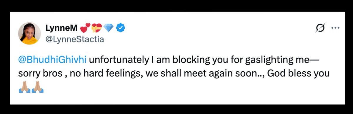 BhudhiGhivhi's tweet image. ➡️ So be it my sister @LynneStactia . I understand. 🙂

But being blocked by ANYONE does not deter me, nor does it make me hesitate even for a SECOND to continue giving my honest analysis, and trying to stand on the side of RIGHT.

Being a two-faced opportunist is fine. That is…