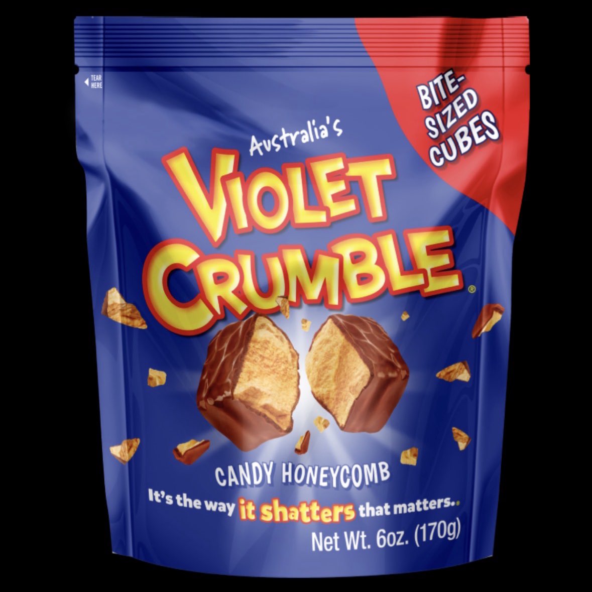I think my girl tastes like Violet Crumble 😻