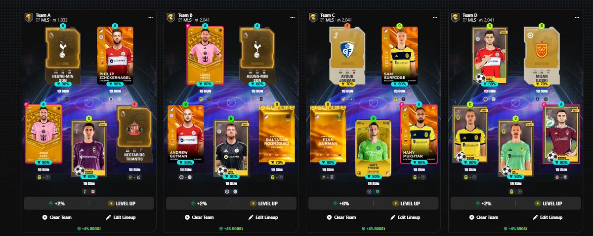 8 ♠ / Sorare manager 🇺🇸 MLS tweet media