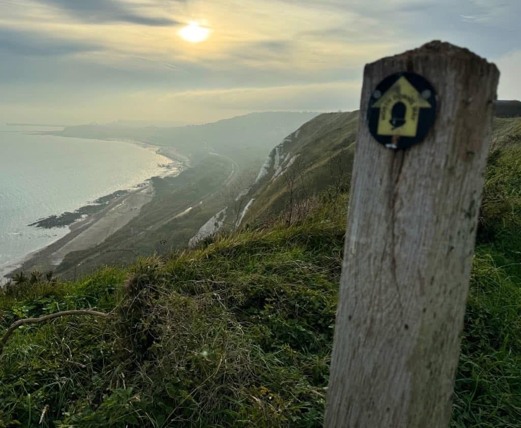 APCAFC's tweet image. #THISTIMELASTYEAR 
Dover to Capel-le-Ferne
#GoingAroundtheUKCoastAgain 
Day 127
SIDE PROJECT #NorthDownsWay