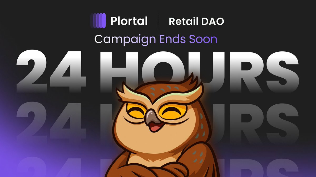 This is a good opportunity to make money and interact with <a href="/retaildao/">Retail DAO</a>.This is a good opportunity to learn from the communityIt is possible to get rewards. Good luck to all participants.
Start the countdown🕰️
<a href="/PlortalAI/">Plortal</a> <a href="/retaildao/">Retail DAO</a>