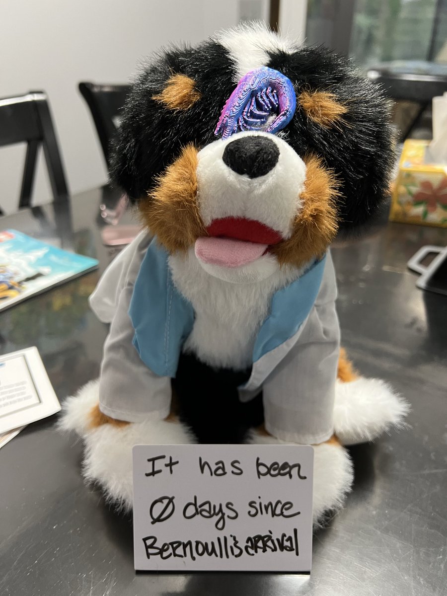 He finally came! One of his brain shrimp got loose during travel though…. Thank you <a href="/bunsenbernerbmd/">Bunsen, Beaker, Bernoulli & Brix</a> for all the extra effort you had to put in to get him here at last!