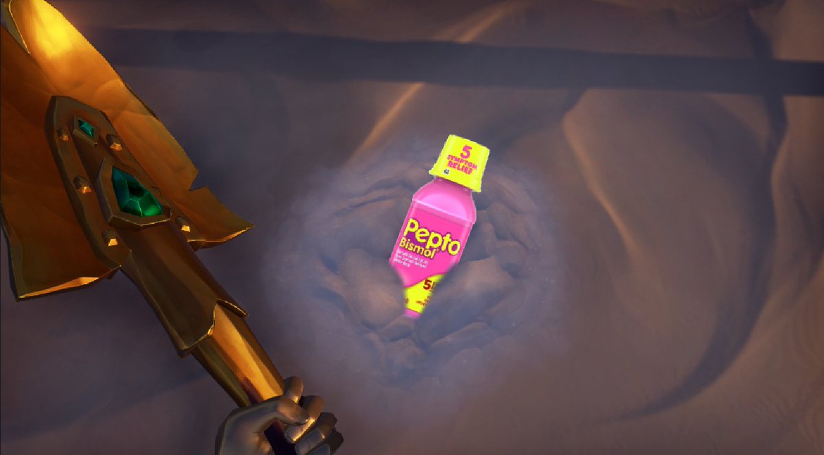Burying things until <a href="/SeaOfThieves/">Sea of Thieves</a> Update the quest board.

its called that because it tastes abismol haha amirite

#BuryWithBen
