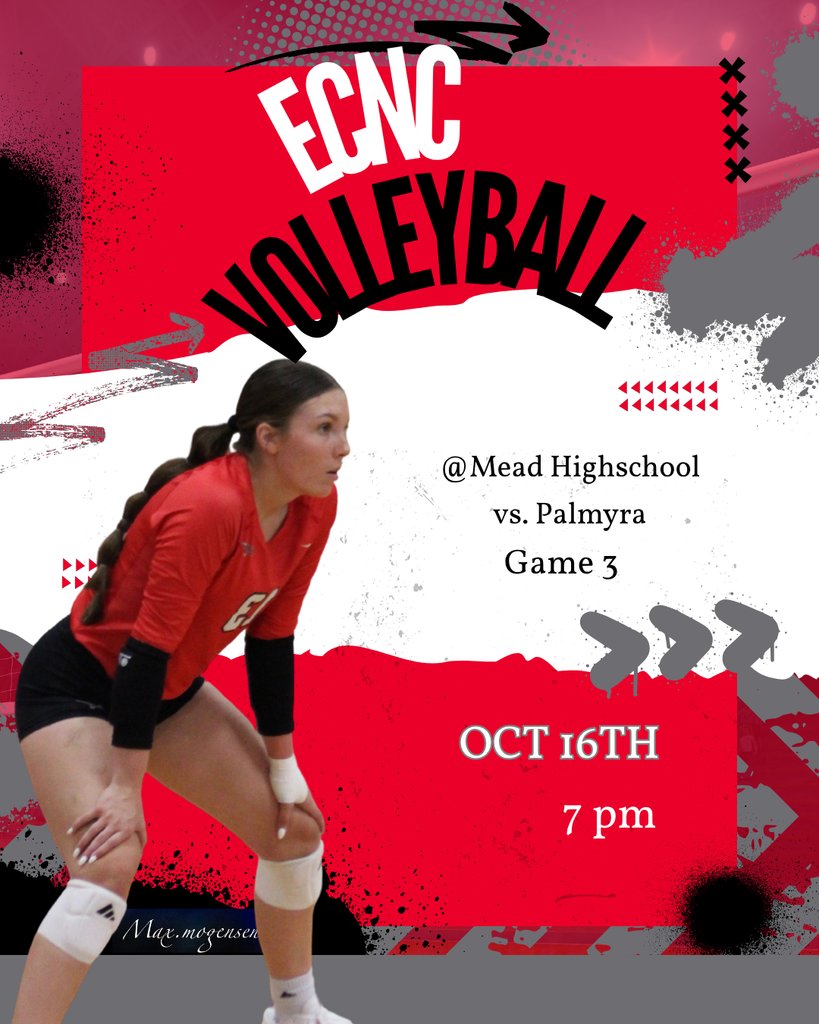 Good luck to the volleyball team a they take on Palmyra tomorrow night.