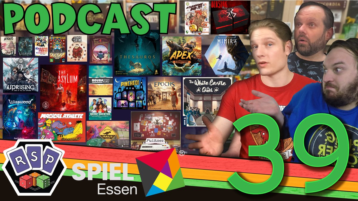 RSPNetwork's tweet image. Mike&apos;s heading to the upside down to
exorcise some eyeball rooms and we&apos;ve got another big
serving of Essen picks.

Youtube: youtu.be/J08IiV-DFJU
Spotify: open.spotify.com/episode/0UKXcF…

#boardgamesuk #BoardGames #boardgame #podcast
#TabletopGames