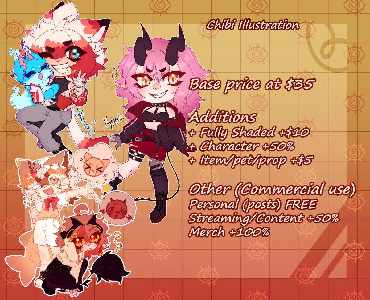 𝐊𝐔𝐍𝐈𝐈 ☀ COMMS OPEN ノ*.✧♡ 👁🔥 tweet media