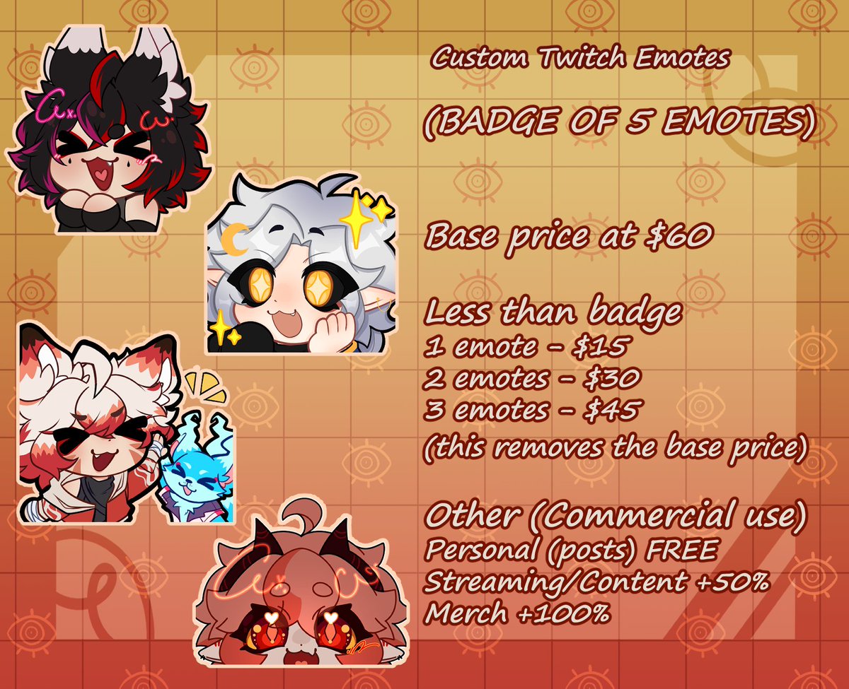 𝐊𝐔𝐍𝐈𝐈 ☀ COMMS OPEN ノ*.✧♡ 👁🔥 tweet media