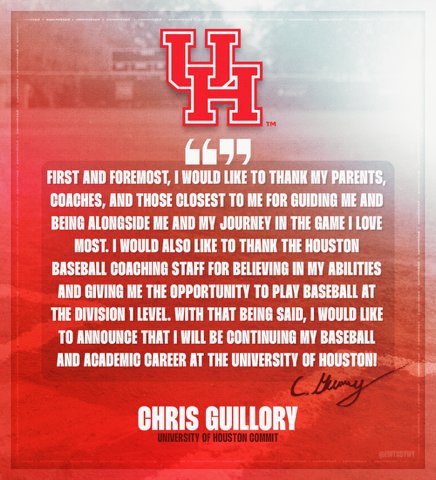 Chris Guillory (@cguillory_20) on Twitter photo Let's GOOOO! Thank You! ๐๐พ
<a href="/UHCougarBB/">Houston Baseball</a> <a href="/MLBDevelops/">MLBDevelops</a> <a href="/marvinfreeman84/">FreemanBaseball</a> <a href="/NewtonramsBase/">NewtonRams_Baseball</a> <a href="/ACBaseballGames/">Area Code Baseball</a> <a href="/TheDreamBall/">The Dream Baseball Club</a> #db5 #theclubcred #mayhembadboys Let's GOOOO! Thank You! ๐๐พ
<a href="/UHCougarBB/">Houston Baseball</a> <a href="/MLBDevelops/">MLBDevelops</a> <a href="/marvinfreeman84/">FreemanBaseball</a> <a href="/NewtonramsBase/">NewtonRams_Baseball</a> <a href="/ACBaseballGames/">Area Code Baseball</a> <a href="/TheDreamBall/">The Dream Baseball Club</a> #db5 #theclubcred #mayhembadboys