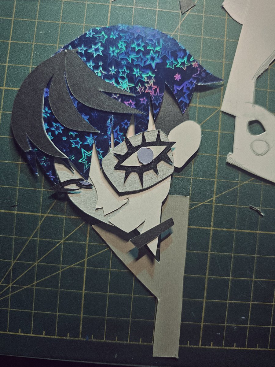 MikamiMercury's tweet image. #ハンドラ #hndr_FA 

oh he got a star 👁👁