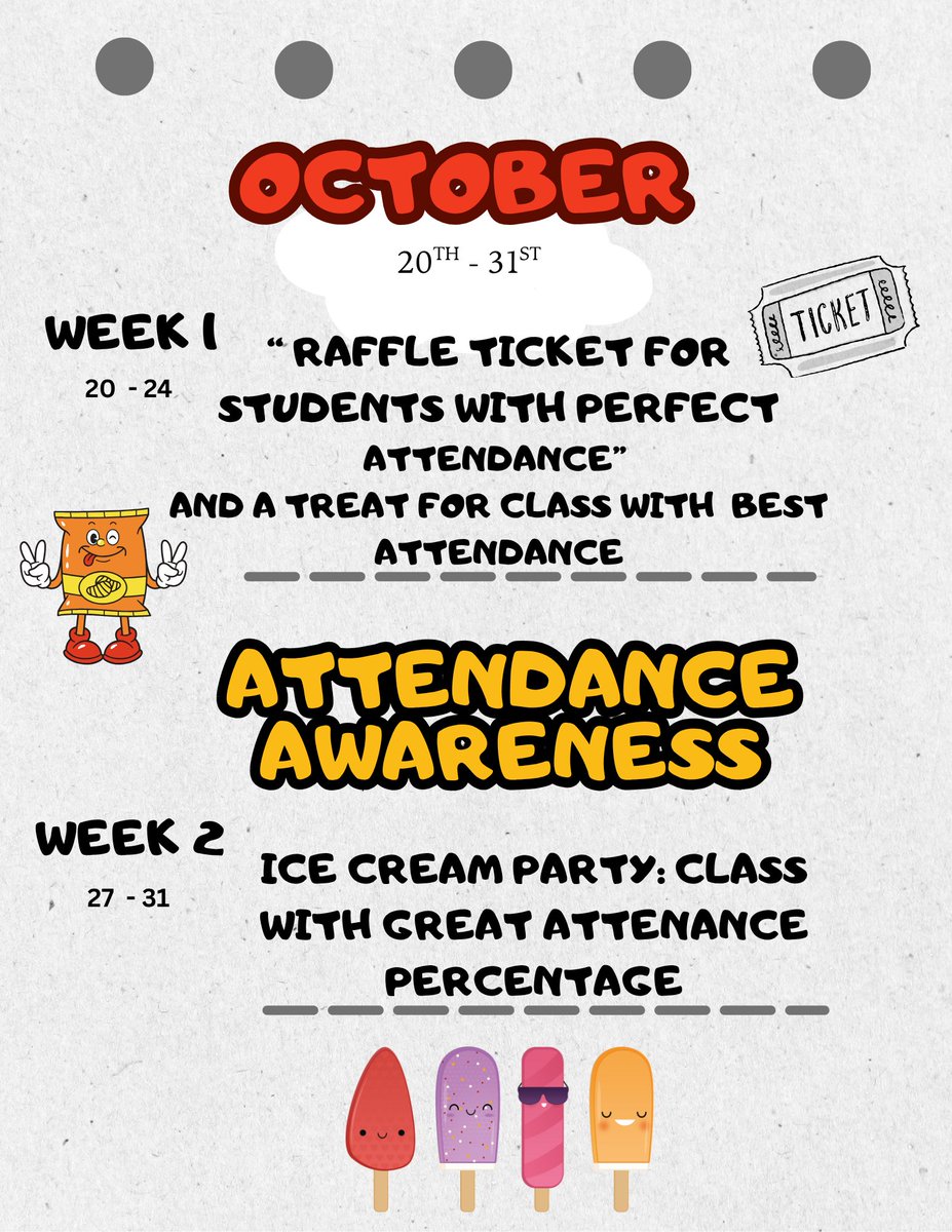 📣 October Attendance Awareness: October 20th–31st! psqr.io/JEBoMyHOpv via <a href="/ParentSquare/">ParentSquare</a>