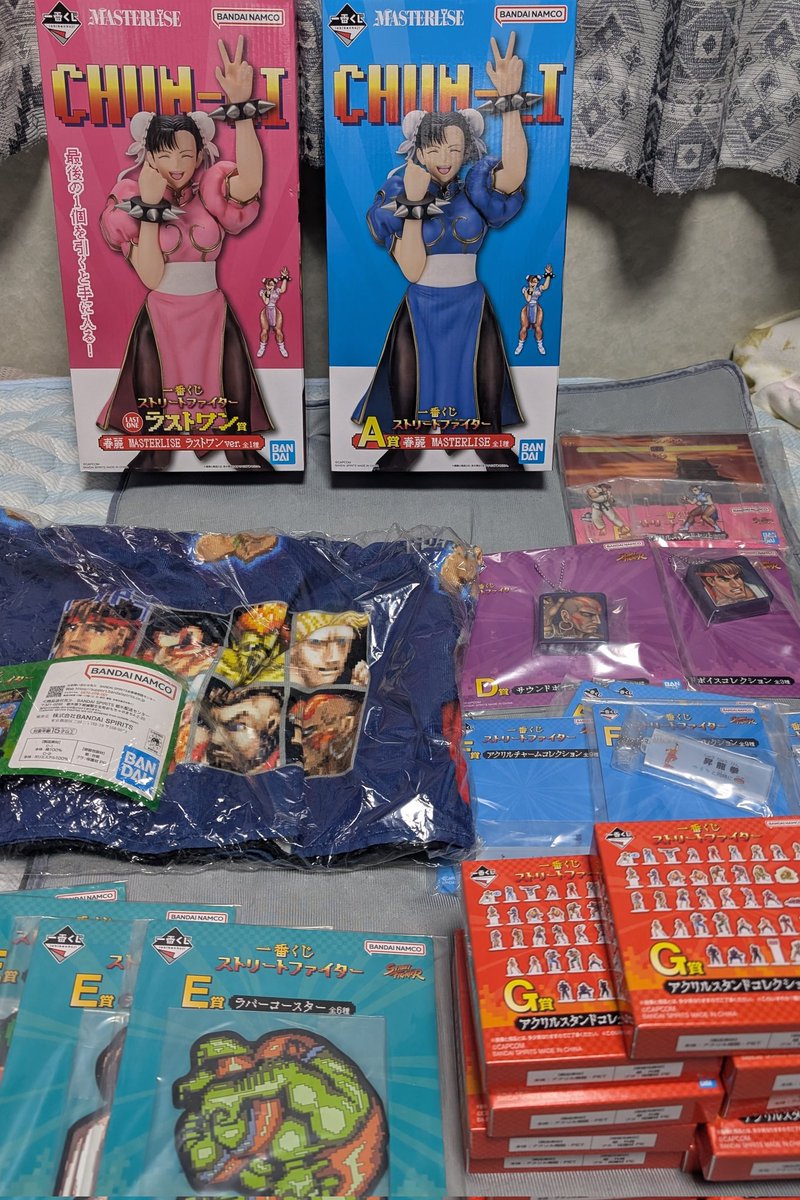 半年以上前に出たストリートファイター一番くじが近所のコンビニでまだ