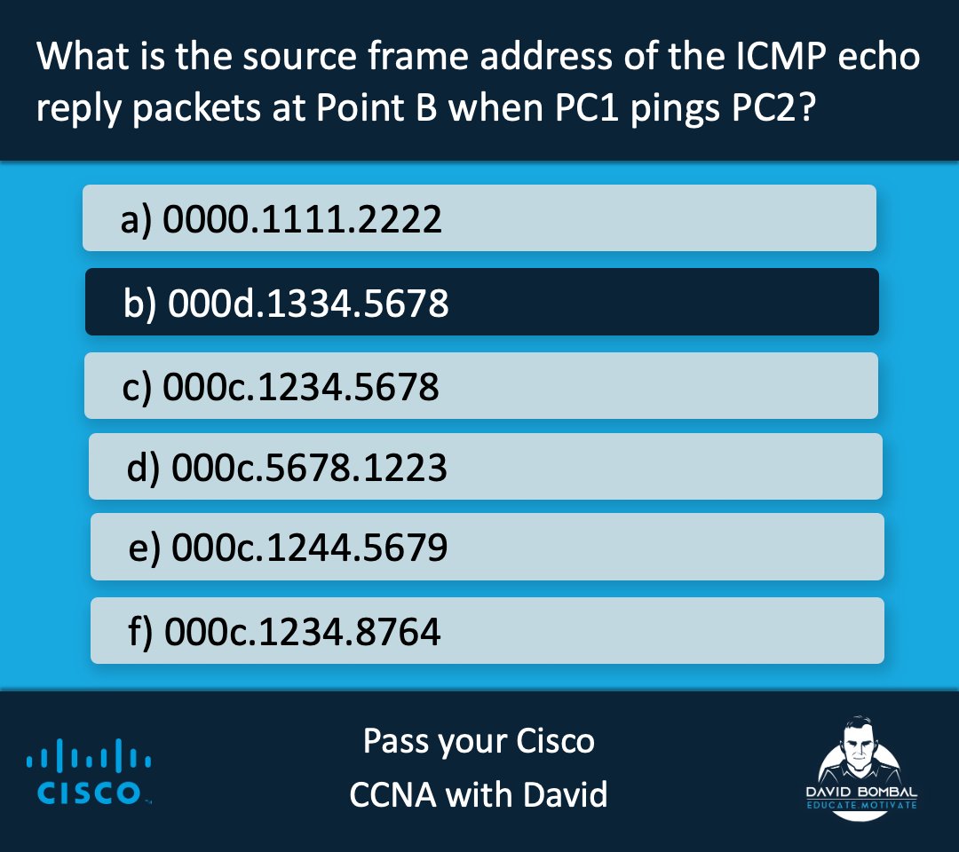davidbombal's tweet image. Pass your Cisco CCNA with David

#CCNA #Devnet #Cisco #CCNP