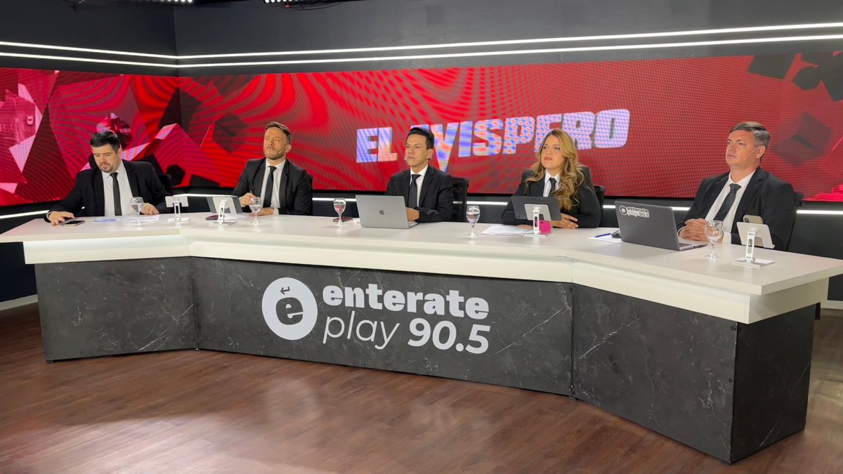 🔴 EL AVISPERO EN VIVO 

🐝 Roque Galeano, Chipi Merino, José Sbrocco, Amarú Orlando y Martin Faciano con toda la data política. 

📺Sumate al vivo  2y2.co/WBaqaV