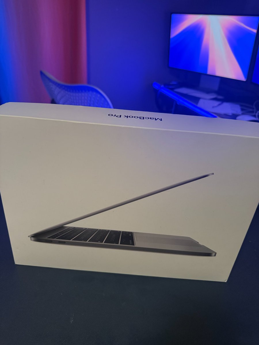 13" Macbook Pro. You pay shipping. Like and retweet to enter the lottery.