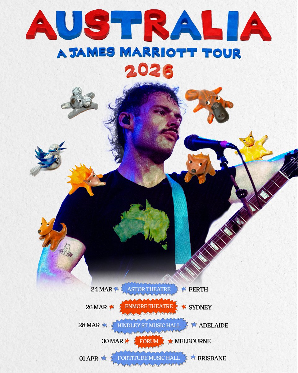 Australia. You were inevitable. I can’t wait to see you all in the spring.