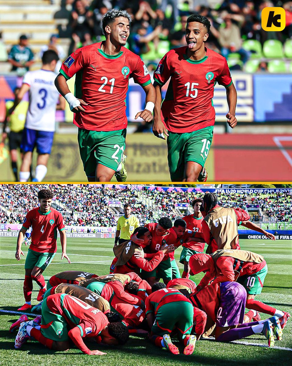 T_o_u_t_a1's tweet image. منتخب المغرب يتأهل رسميًا لـنهائي كأس العالم للشباب ♥️🇲🇦
ديما مغرب❤️ 🇲🇦💪✌️
عاش أسد الأطلس
بلاد الرياضة فيها نضيفة للمنافسة و رفعت شأن المنتخبات بلا محاباه ولا مجاملات .... عاشت المغرب ومنظومتها المشرفة 🫡