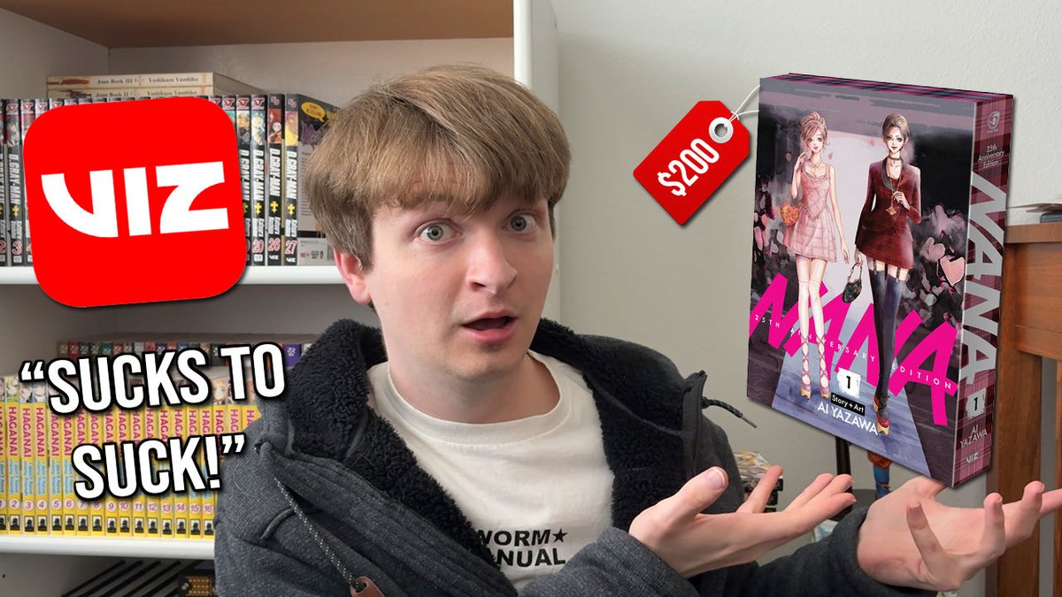 ThePromG's tweet image. NEW VIDEO!
This Viz Media-Nana Situation is CRAZY.
youtu.be/dkNwPa93pbg