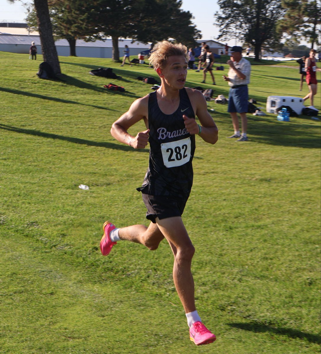 BCBraves's tweet photo. Three Battle Creek XC runners have punched their tickets for Kearney next week
🏅 Olivia Chapman – 7th
🏅 Myles Allen – 12th
🏅 Miles Clausen – District Runner-Up

They’ll represent BC at the NSAA State Cross Country Championships in Kearney next Friday! https://t.co/PFgsXcVOlx