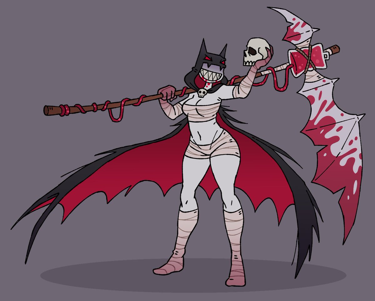 random halloween oc #5 : vampire grim reaper