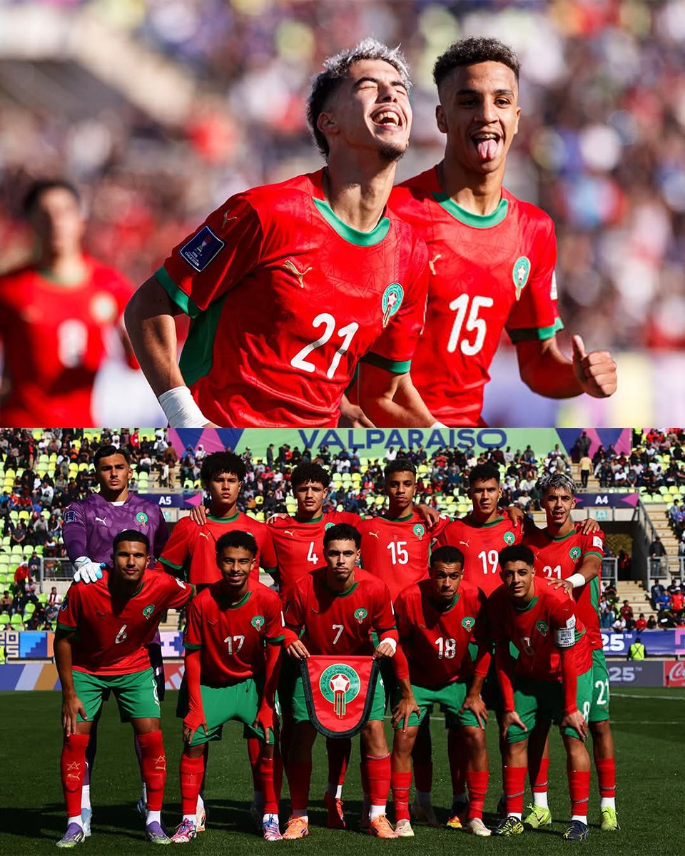 T_o_u_t_a1's tweet image. منتخب المغرب يتأهل رسميًا لـنهائي كأس العالم للشباب ♥️🇲🇦
ديما مغرب❤️ 🇲🇦💪✌️
عاش أسد الأطلس
بلاد الرياضة فيها نضيفة للمنافسة و رفعت شأن المنتخبات بلا محاباه ولا مجاملات .... عاشت المغرب ومنظومتها المشرفة 🫡