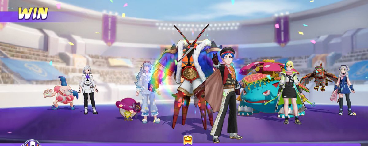 おはようございますー
ZA発売とのことでユナイトの過疎化が進みそうですね😮
自分はZAのストーリー進めるの大変な気がしてるので一旦保留でのんびりユナイトします笑

昨日の夜はスタダ一戦からのカスタムバトルに参戦🙇
楽しくファイトできました！一緒にやってくださった方ありがとうございました🙌