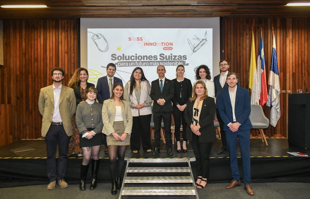 ChilenoSuiza's tweet image. Tres días de #inspiración, innovación y colaboración 🇨🇭🇨🇱

De la #Roboclette 🧀🤖 a paneles con expertos globales y networking entre Chile y Suiza.

Gracias a todos quienes hicieron posible esta #SwissInnovationWeek 💫

#Swissness #SelloSuizo #Innovación
