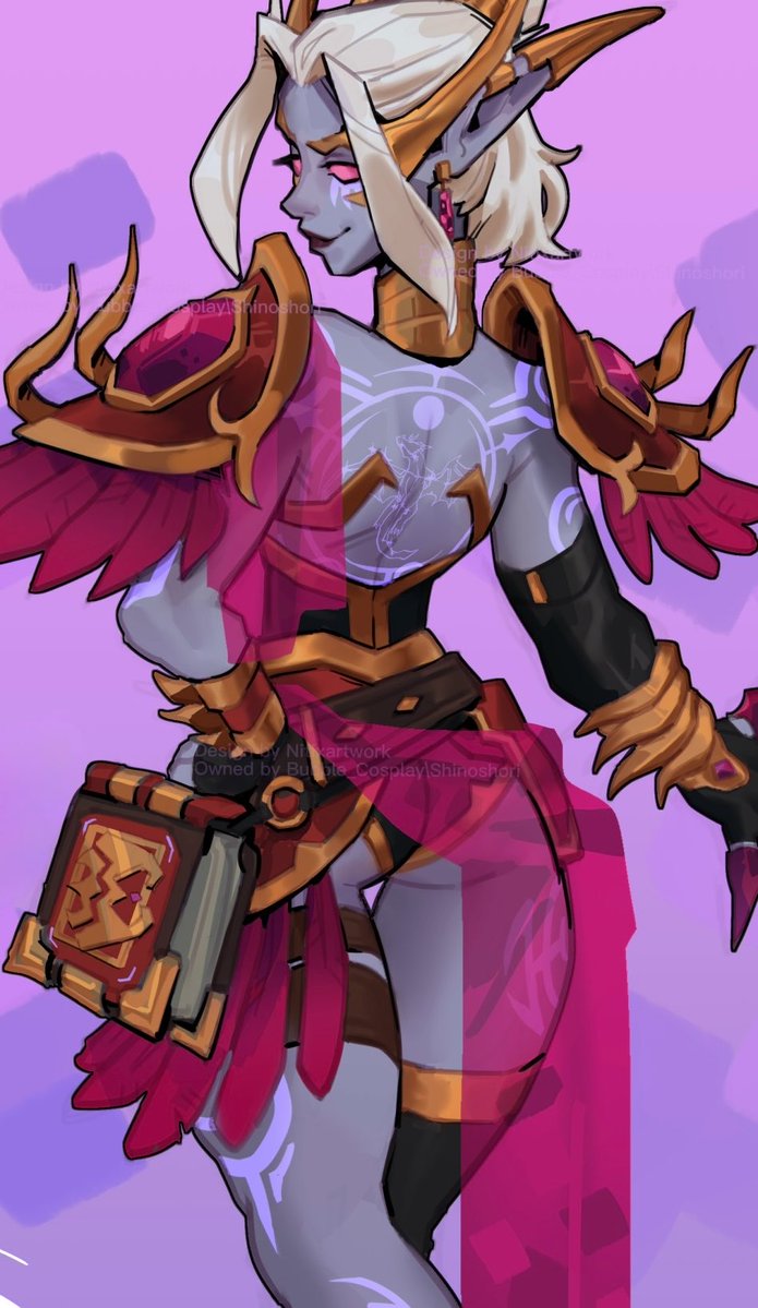 I love my Nightborne sm 🥹

🎨 Gisèle by @/Nitixartwork