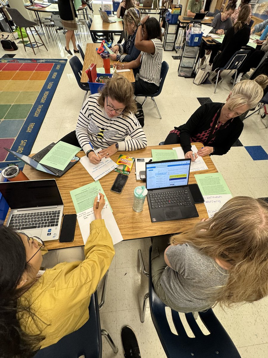 PinewoodEle704's tweet photo. Staff clinics are up and running at Pinewood! Teachers dove into powerful text annotation strategies today. Huge shoutout to our amazing ML department for leading the learning, and to our awesome EC team for sharing key info about EC processes! 💪📚 https://t.co/w2QFyEOWIt