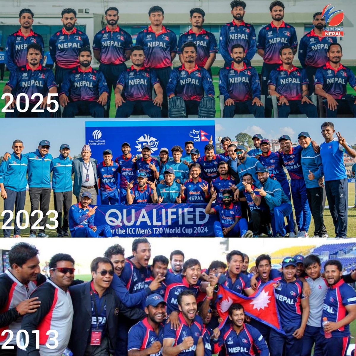 3rd TIME IN <a href="/T20WorldCup/">T20 World Cup</a> 
Congratulations <a href="/CricketNep/">CAN</a>