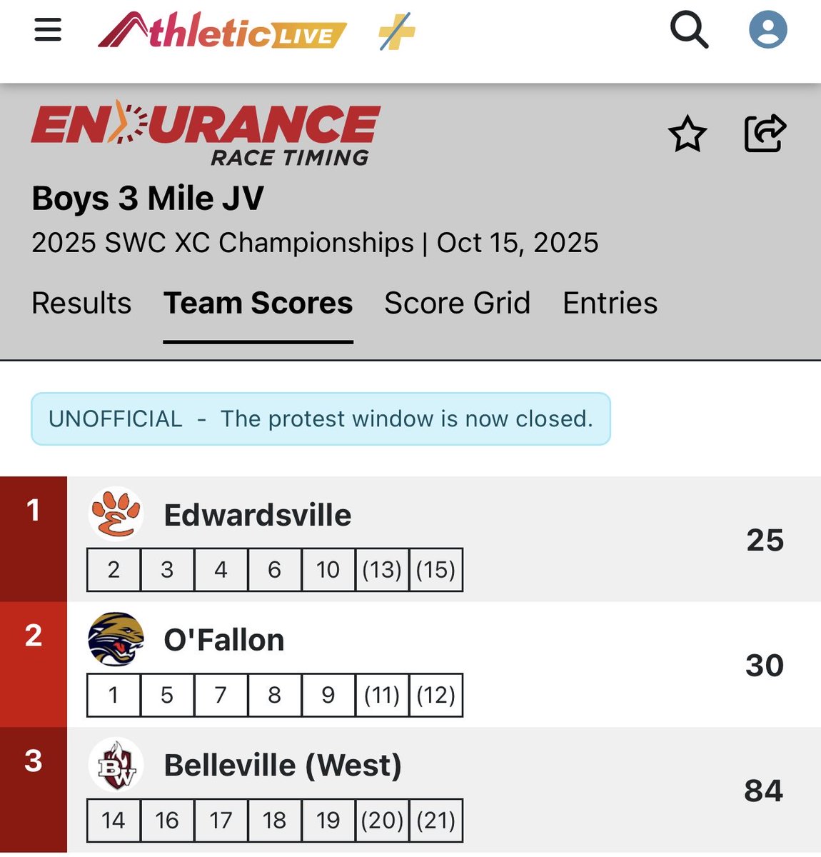 EdwardsvilleXC's tweet image. Congratulations to the EHS XC Tigers for pulling off the Southwest Conference Sweep, winning the Girls and Boys Varsity and JV Divisions!  Way to go, Tigers!!!