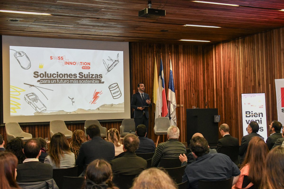 ChilenoSuiza's tweet image. Tres días de #inspiración, innovación y colaboración 🇨🇭🇨🇱

De la #Roboclette 🧀🤖 a paneles con expertos globales y networking entre Chile y Suiza.

Gracias a todos quienes hicieron posible esta #SwissInnovationWeek 💫

#Swissness #SelloSuizo #Innovación