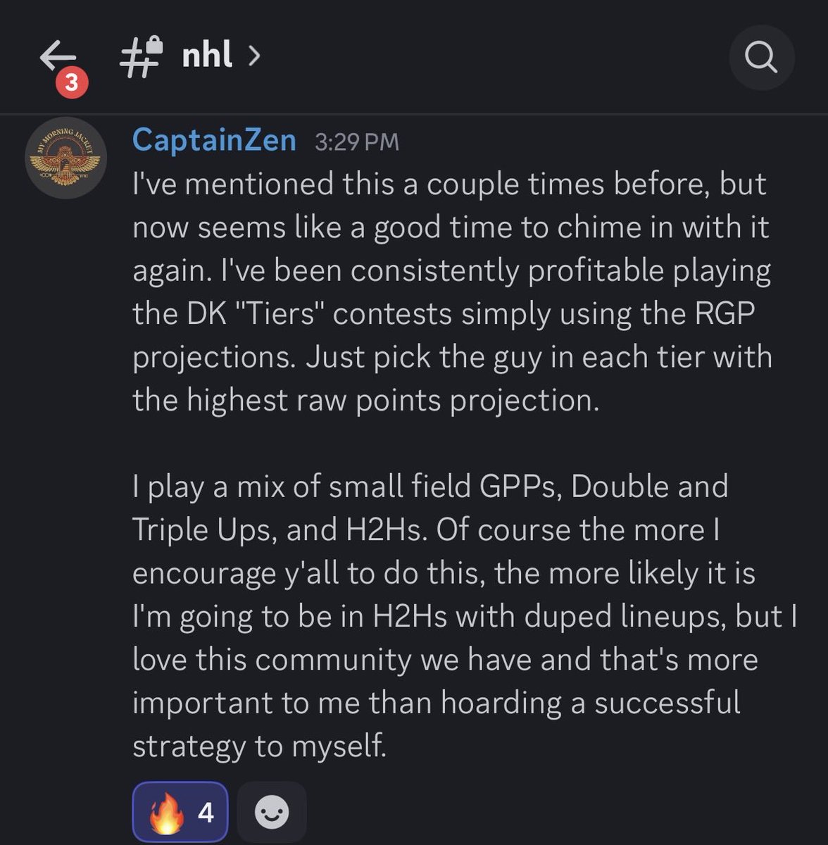 People sleep on NHL DFS but our projections really work wonders for the RGP community